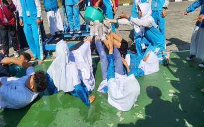 Semarak HUT ke-81 Kemerdekaan RI, SMP Negeri 6 Kota Surakarta Gelar Beragam Lomba Siswa