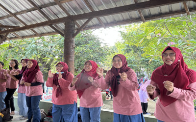 Serunya Kegiatan Outbound Dharma Wanita SMP Negeri 6 Surakarta